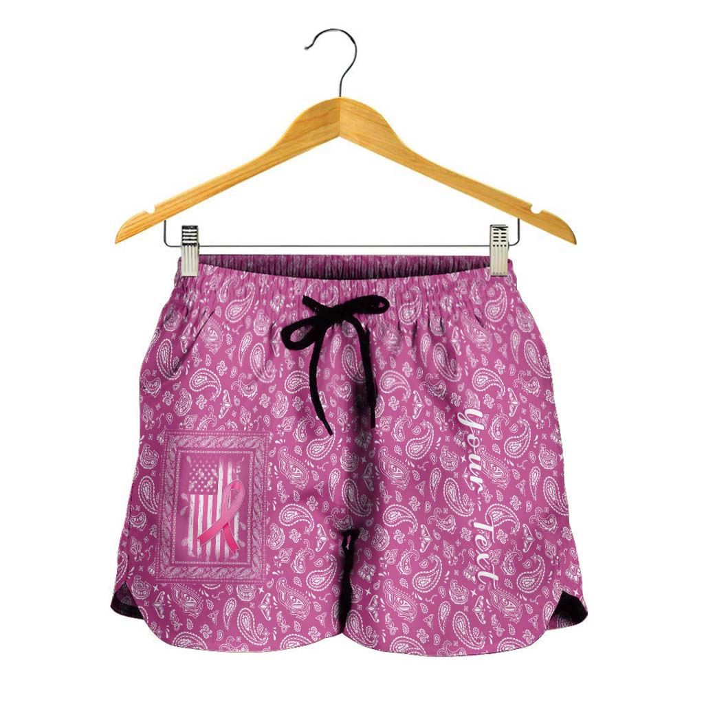 custom-personalised-breast-cancer-women-shorts-pink-paisley-pattern-in-october-we-wear-pink
