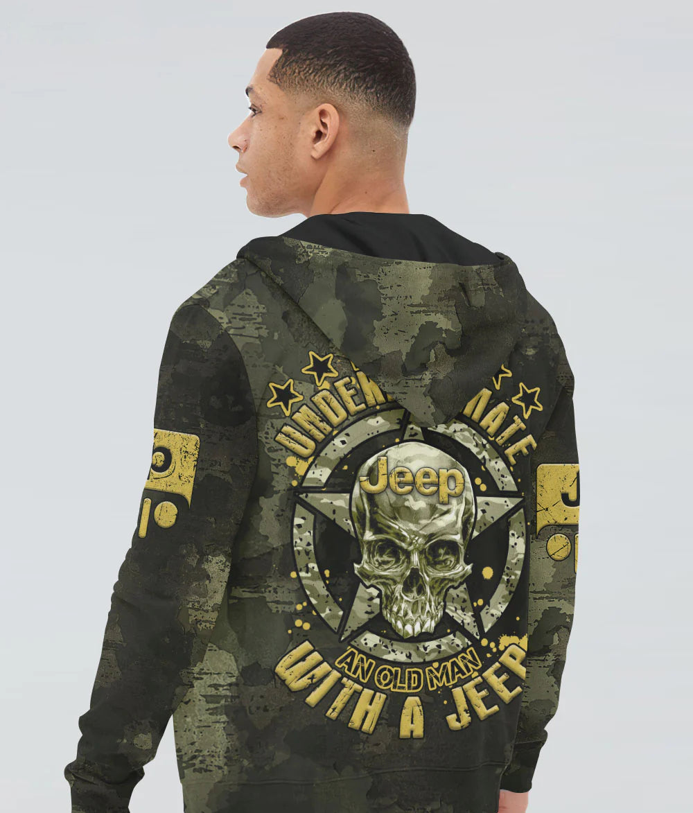 never-underestimate-an-old-man-jeep-skull-camo-hoodie