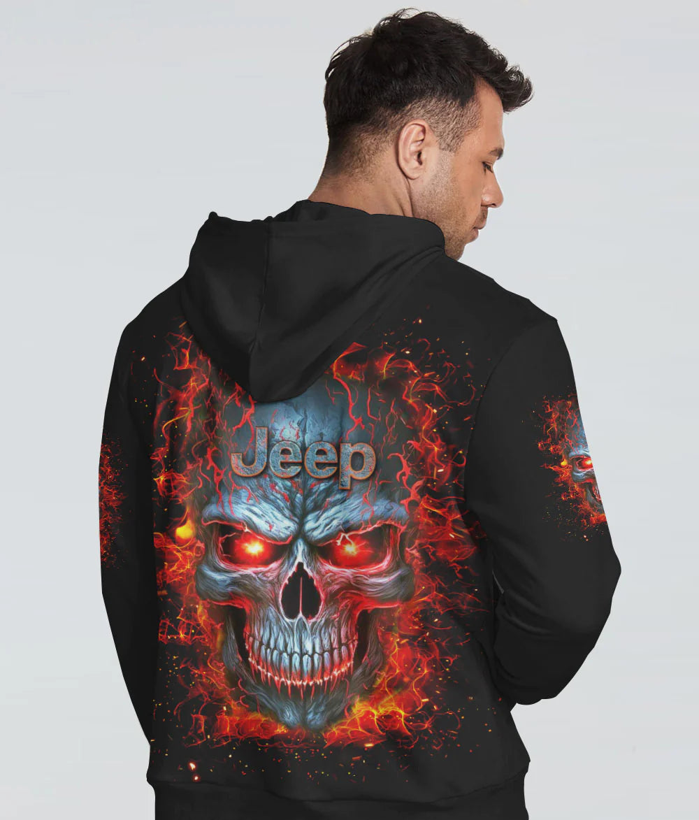 jeep-skull-fire-hoodie