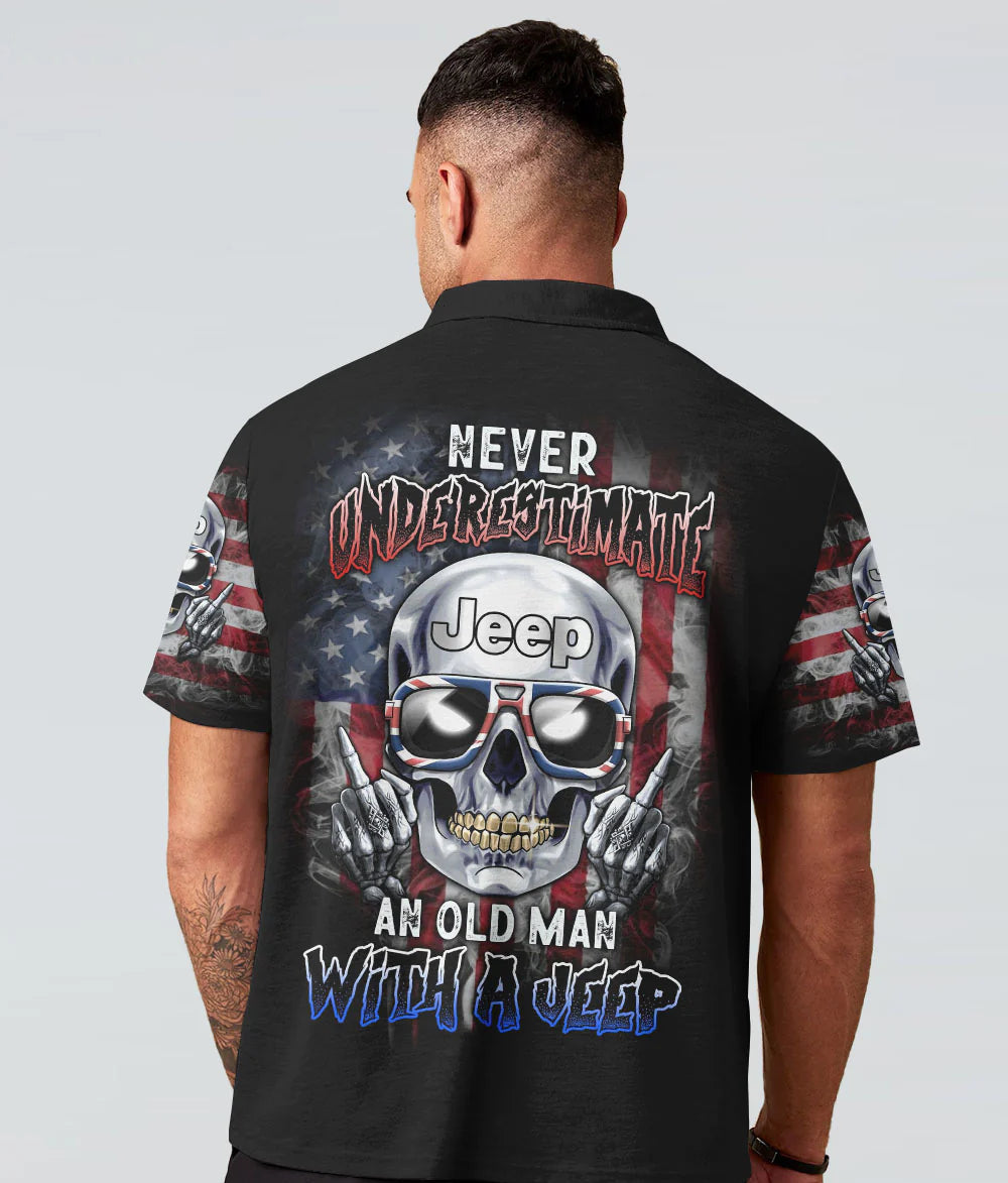 never-underestimate-an-old-man-skull-polo-shirt