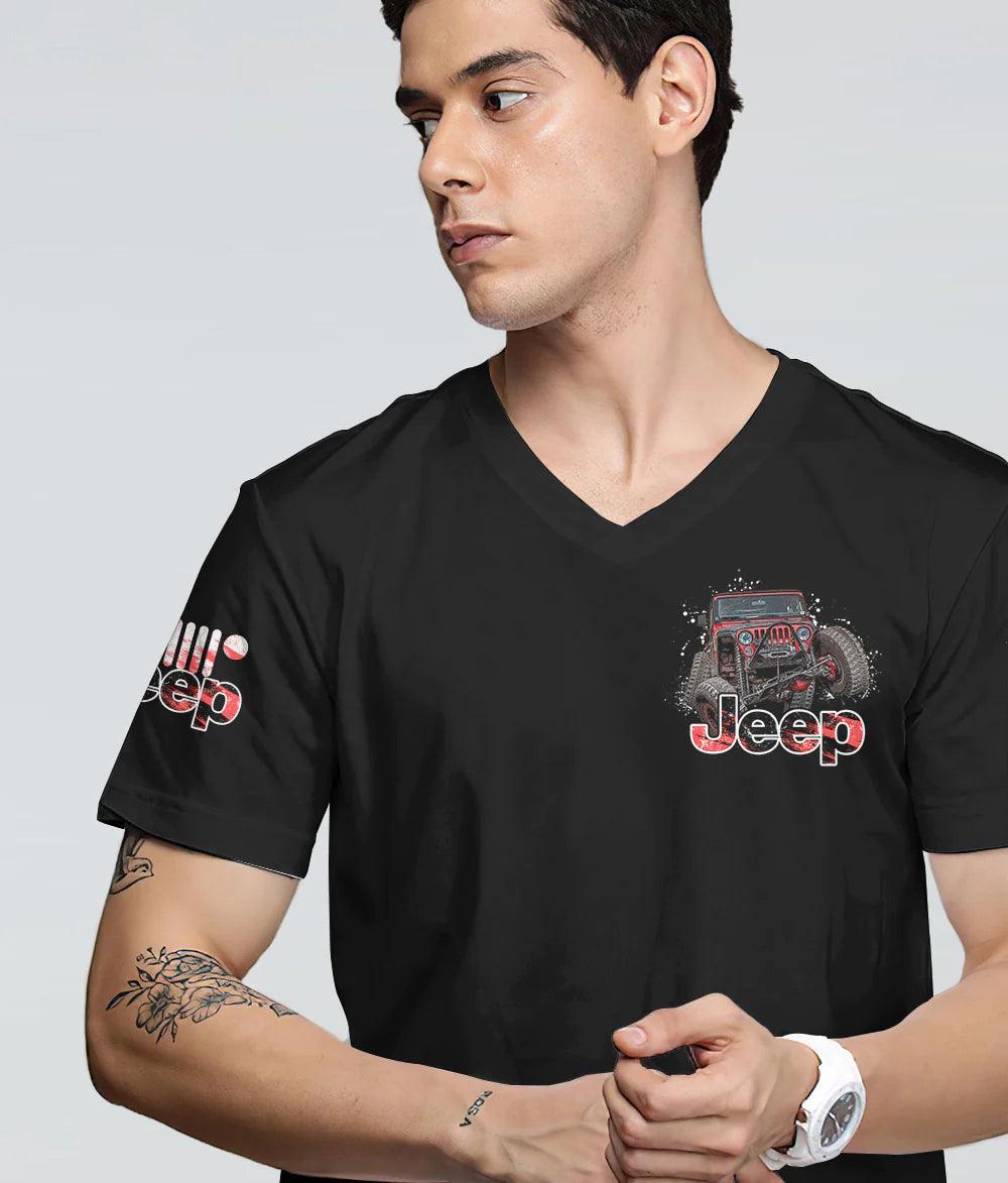 jeep-because-im-too-lazy-black-t-shirt