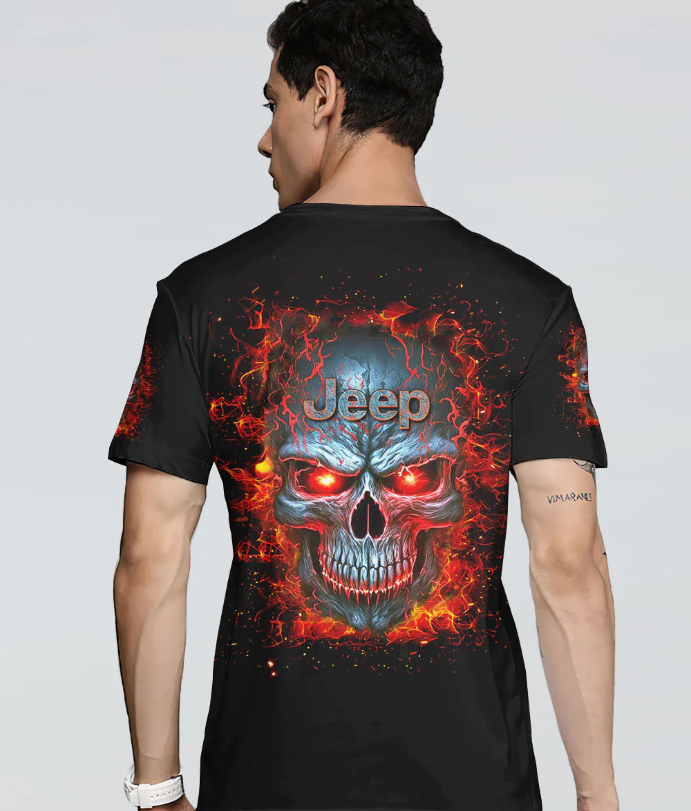 jeep-skull-fire-t-shirt