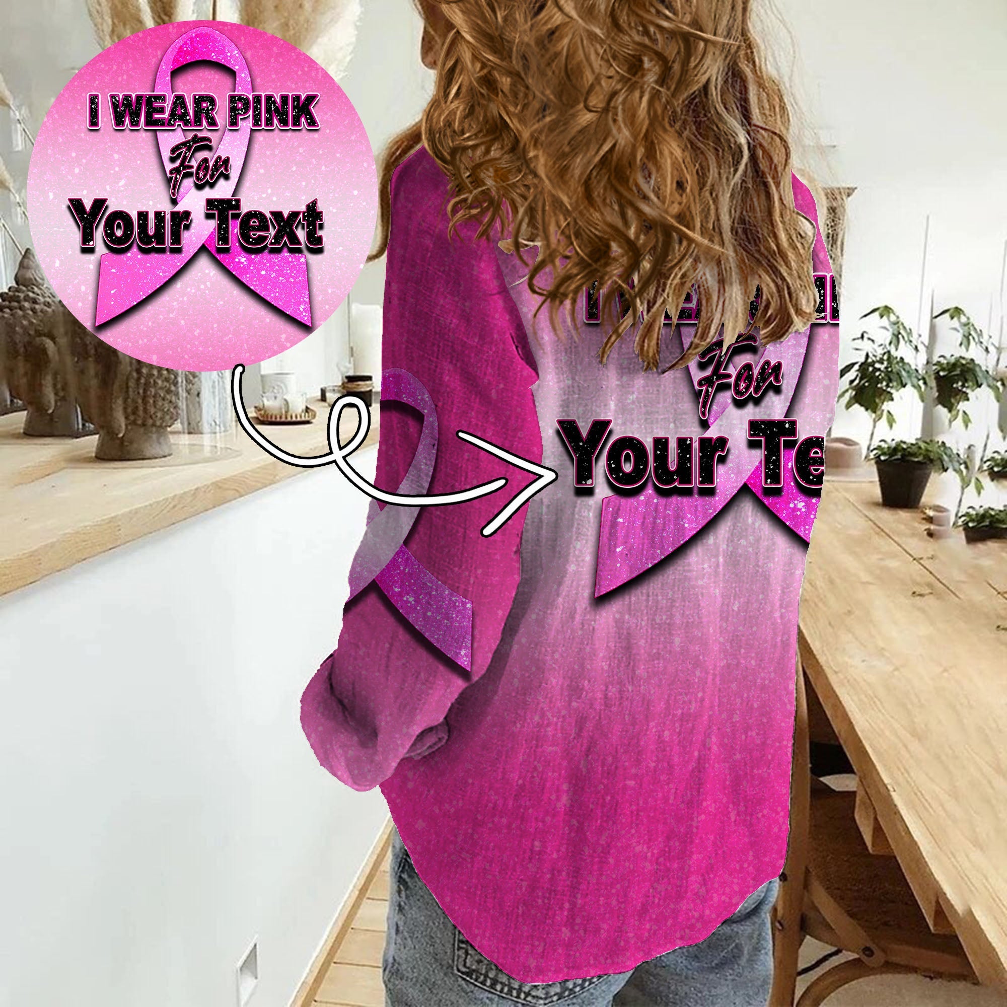 (Custom Personalised) Breast Cancer Casual Shirt Save The Pumpkins Pink Style LT6