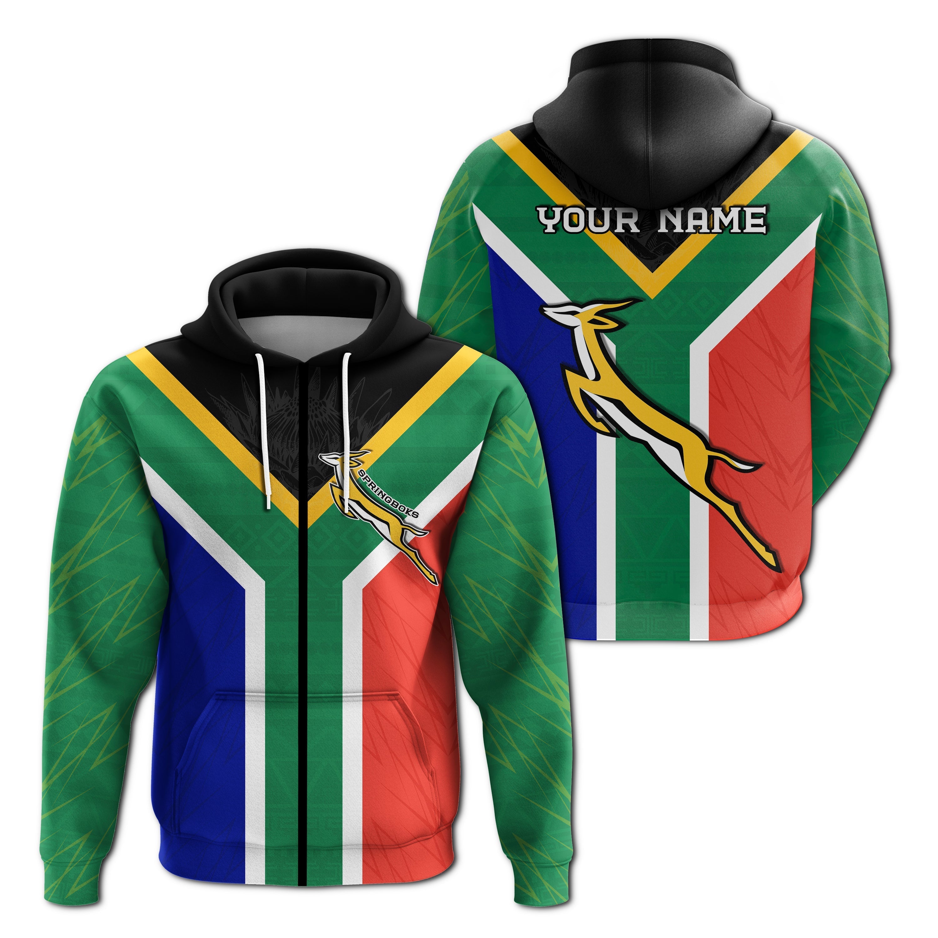 custom-personalised-springboks-passion-zip-hoodie-south-africa-rugby-lt13