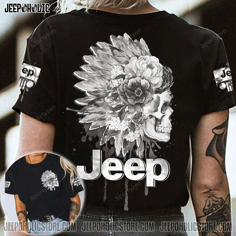 skull-jeep-flower-unisex-aop-t-shirt