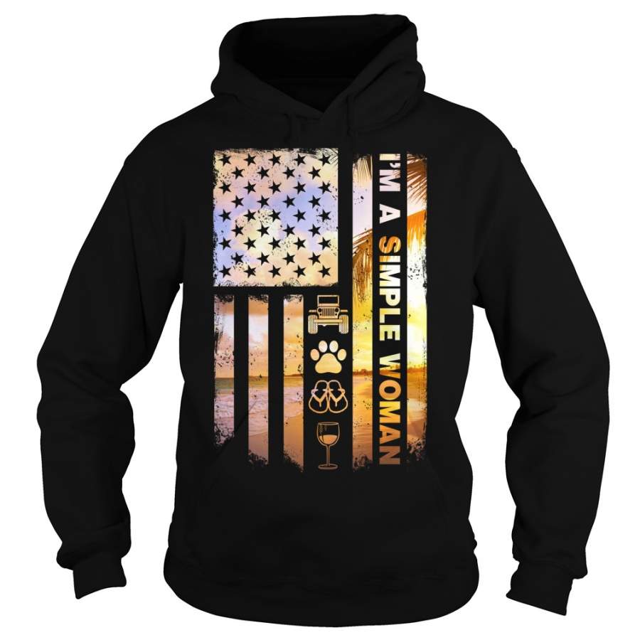 america-flag-im-a-simple-woman-i-like-jeep-dog-paw-flip-flop-and-beer-hoodie