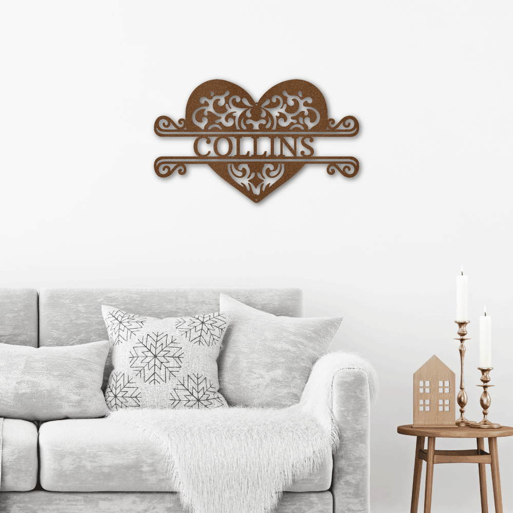 a-heart-for-your-family-custom-metal-sign