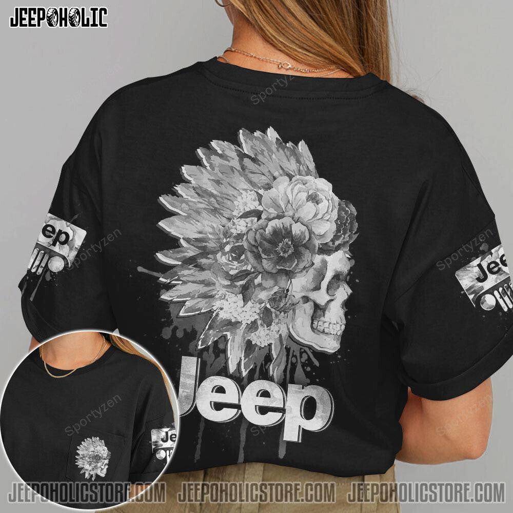 skull-jeep-flower-unisex-aop-t-shirt