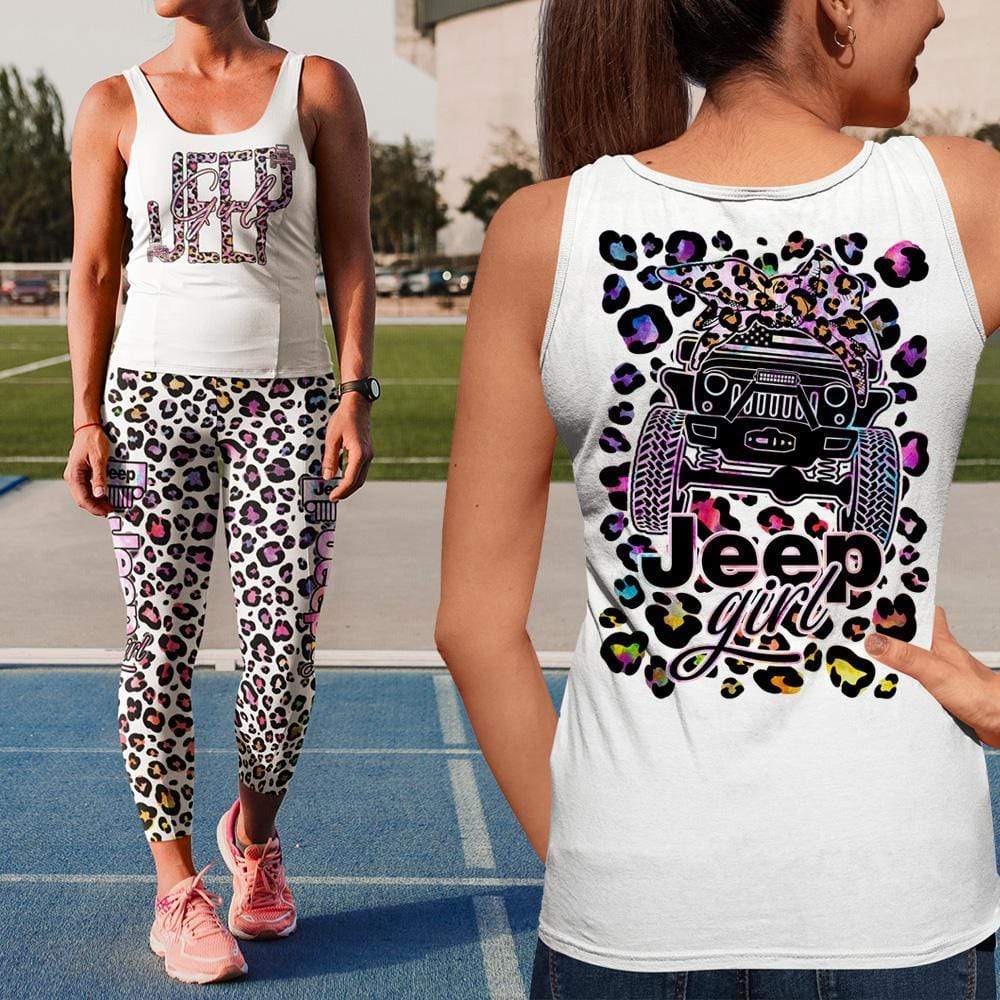 amazing-jeep-girl-colorful-leopard-pattern-white-tank-top-legging-3d