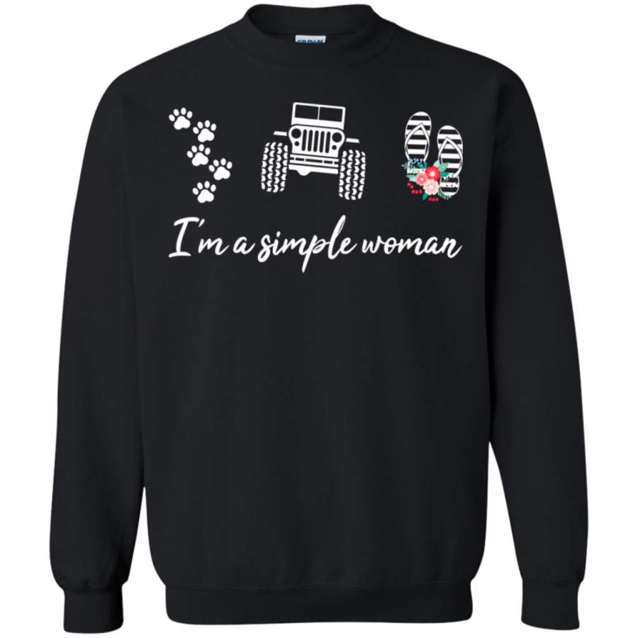 agr-im-a-simple-woman-jeep-christmas-sweatshirt