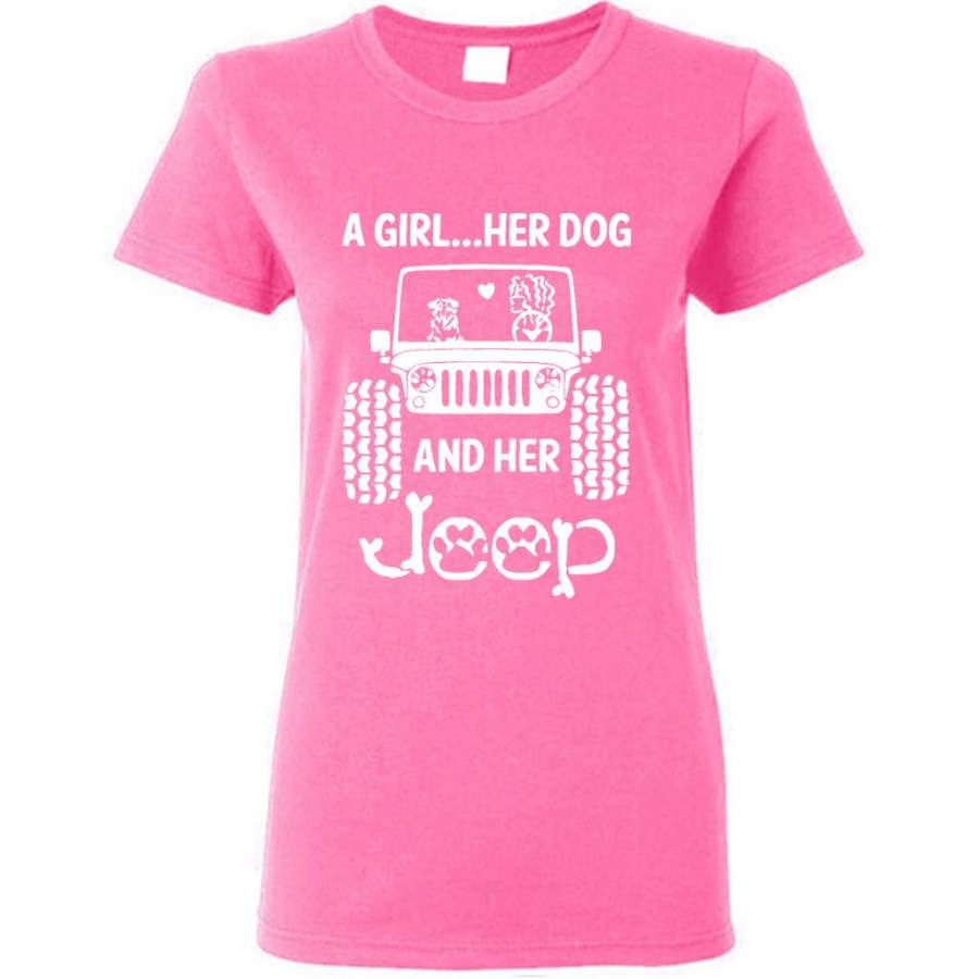 a-girl-her-dog-and-her-jeep-b-gildan-women-shirt