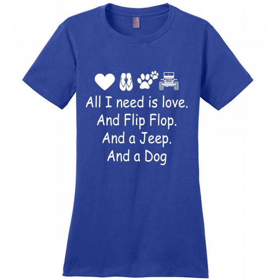 all-i-need-is-love-and-flip-flops-and-a-jeep-and-a-dog-district-made-women-shirt