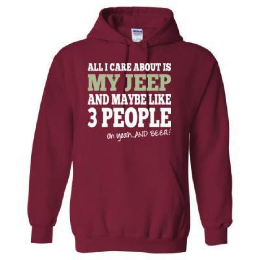 agr-all-i-care-about-is-my-jeep-and-maybe-like-3-people-and-beer-heavy-blend-hooded-sweatshirt