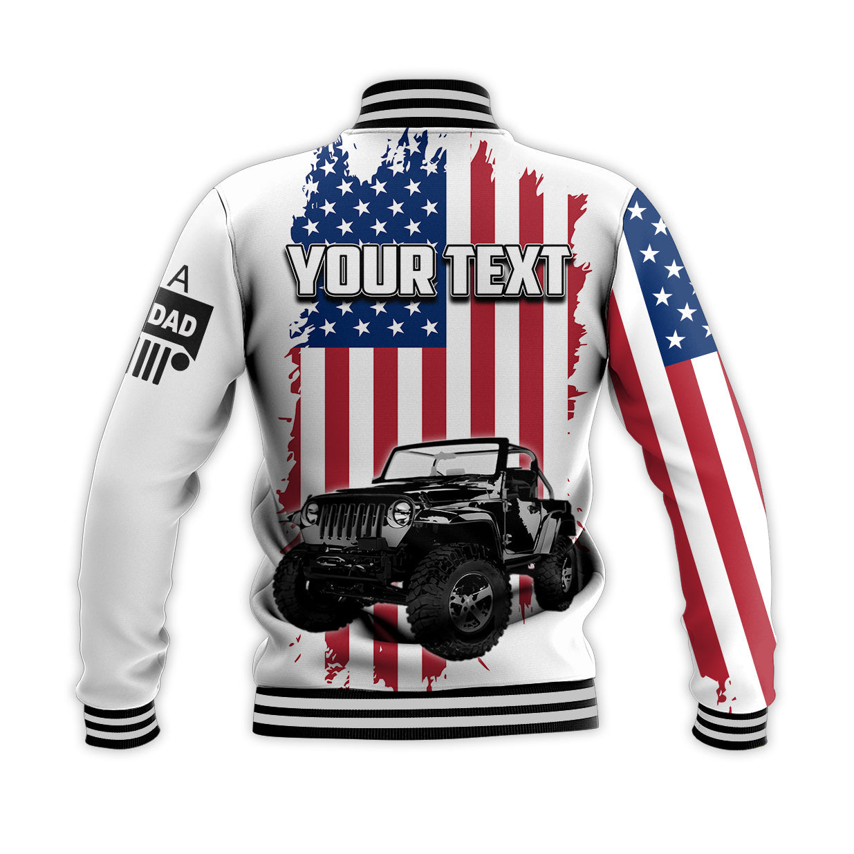 custom-personalised-father-day-baseball-jacket-jeep-dad-no1-white-style