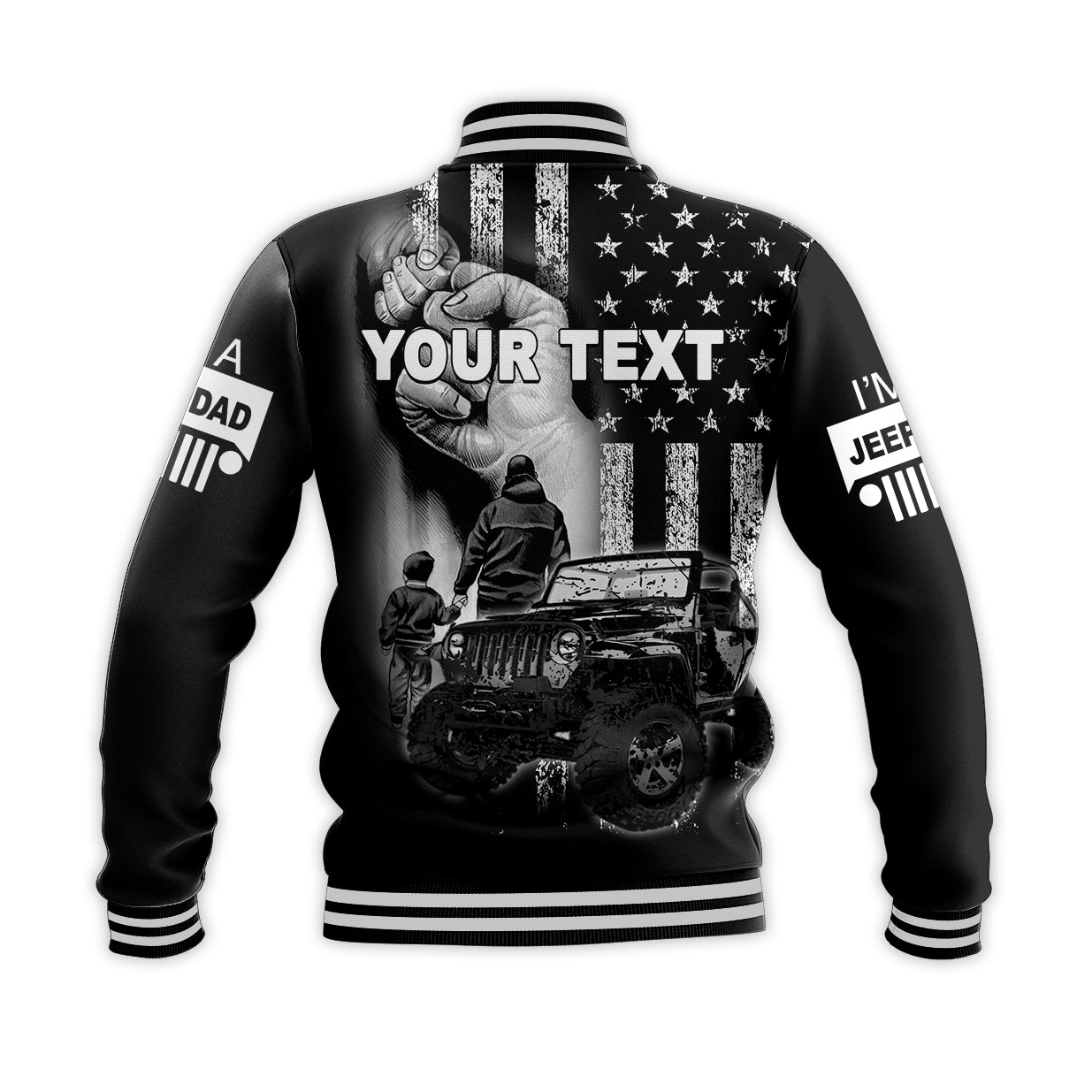 custom-personalised-father-day-baseball-jacket-jeep-dad-no2-black-style