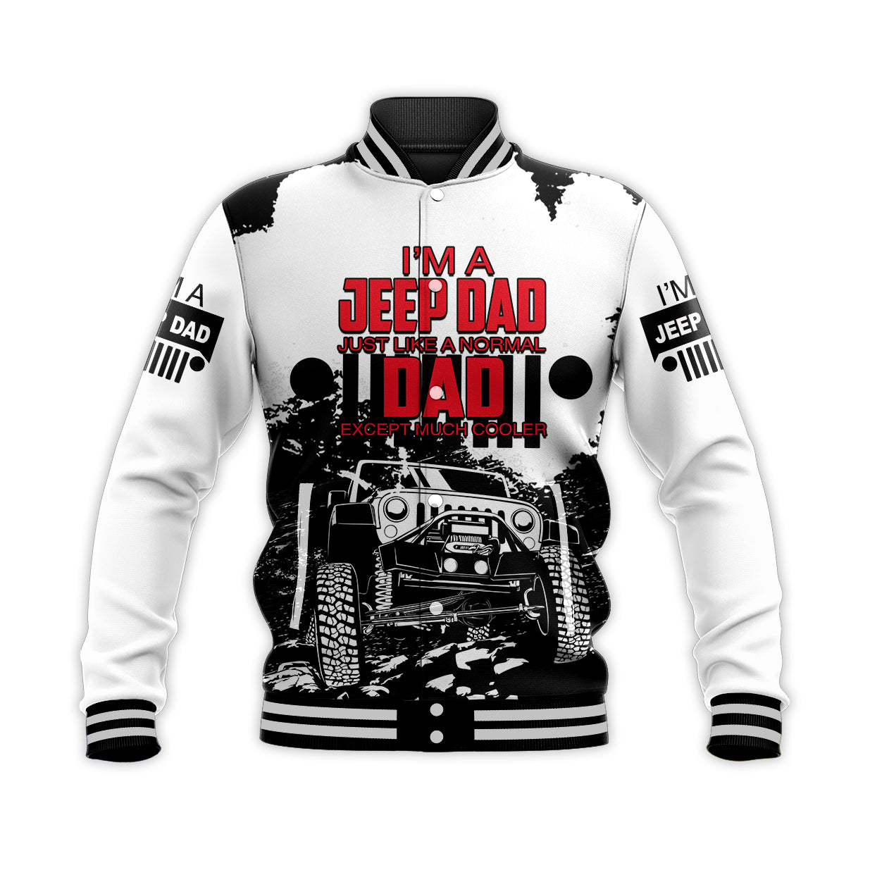 custom-personalised-father-day-baseball-jacket-jeep-dad-no3-white-style