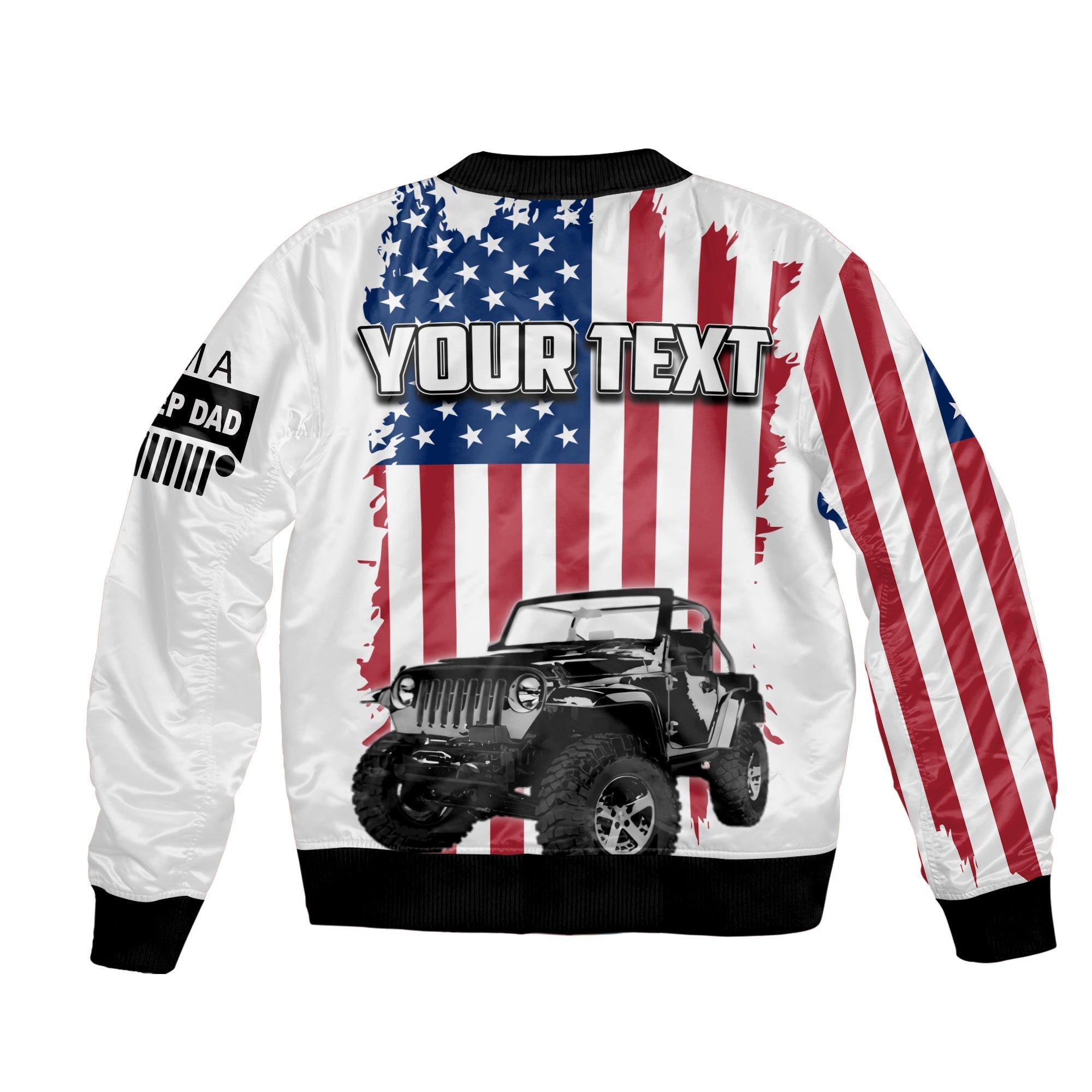 custom-personalised-father-day-bomber-jacket-jeep-dad-no1-white-style