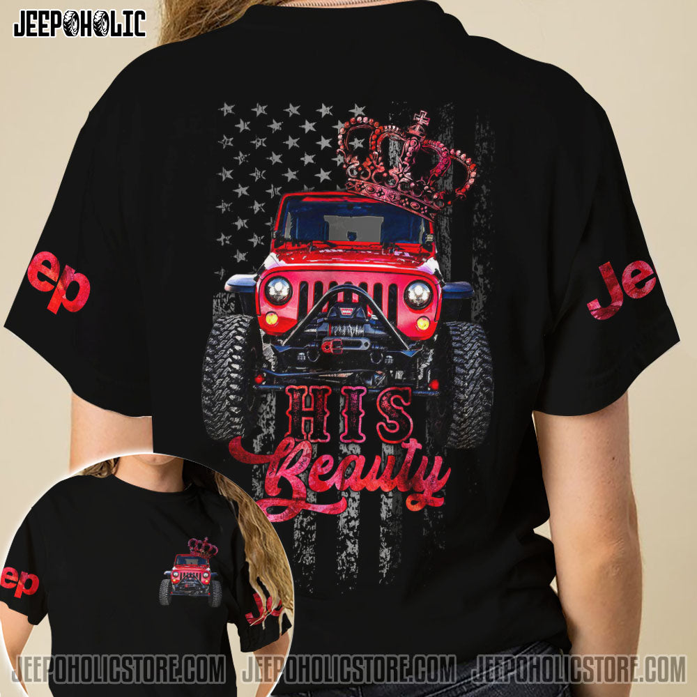 Jeep Couple Her Beast His Beauty All Over Print