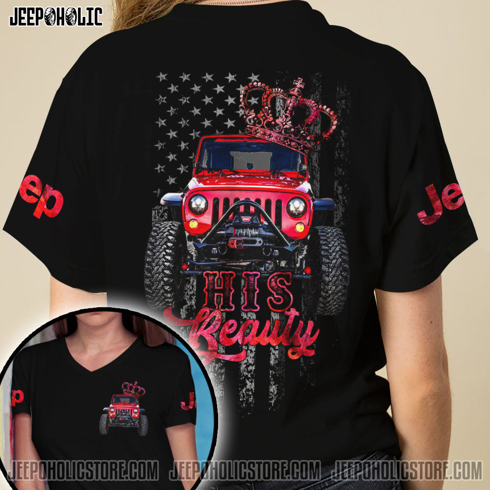 Jeep Couple Her Beast His Beauty All Over Print