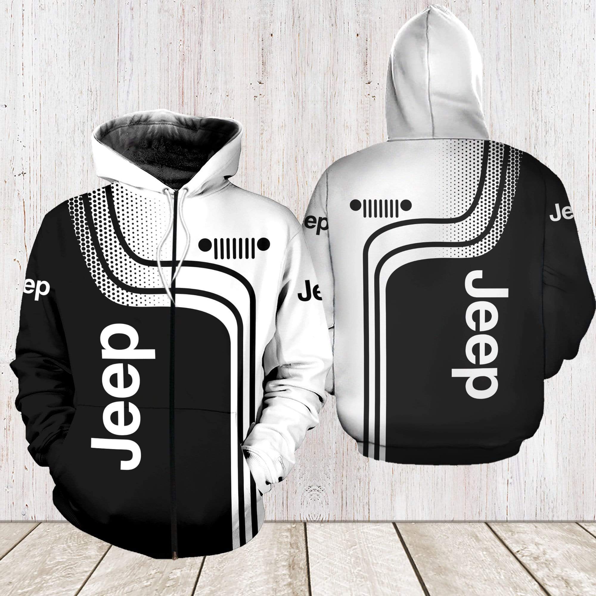 black-white-simple-jeep-hoodie-3d-all-over-print