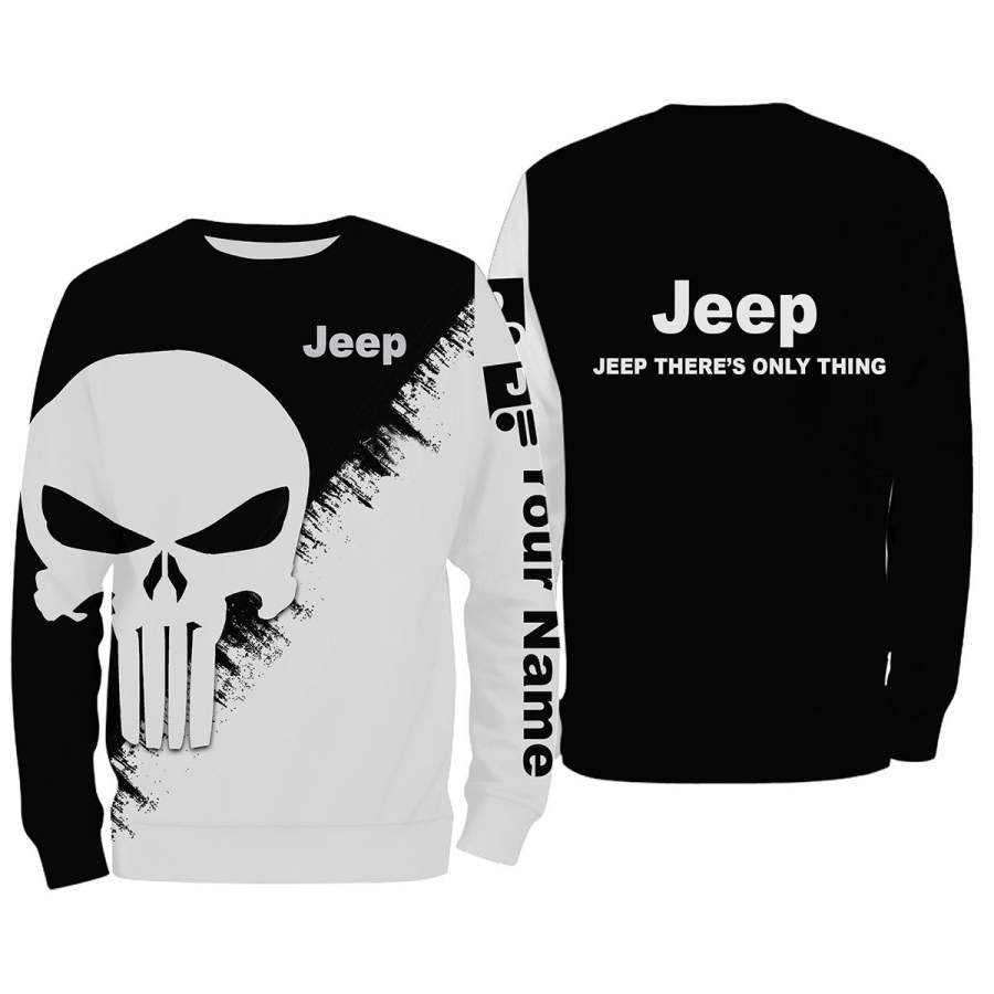 custom-jeep-shirts-pns-skull-black-and-white-colors-for-men-women-and-kids