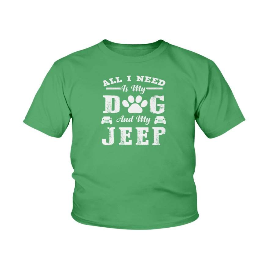 all-i-need-is-my-dog-and-my-jeep-dog-lover-gift-t-shirt