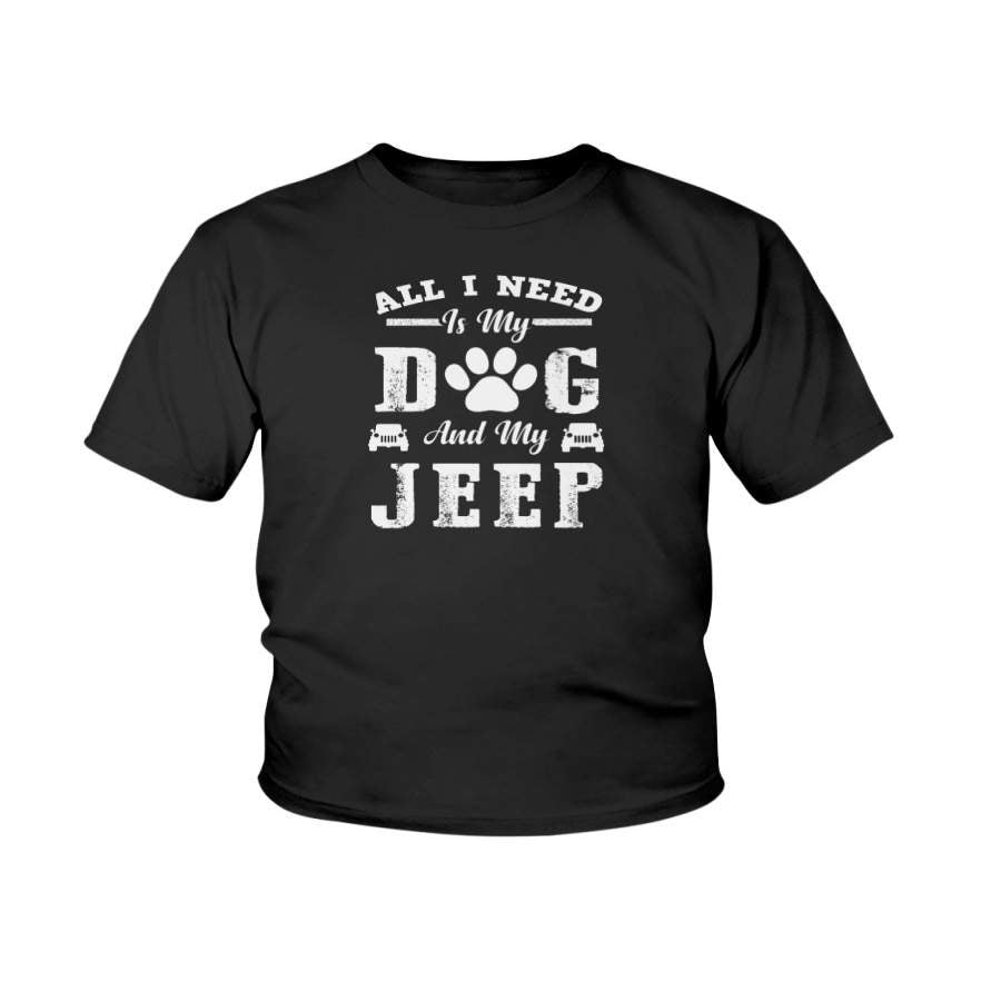 all-i-need-is-my-dog-and-my-jeep-dog-lover-gift-t-shirt