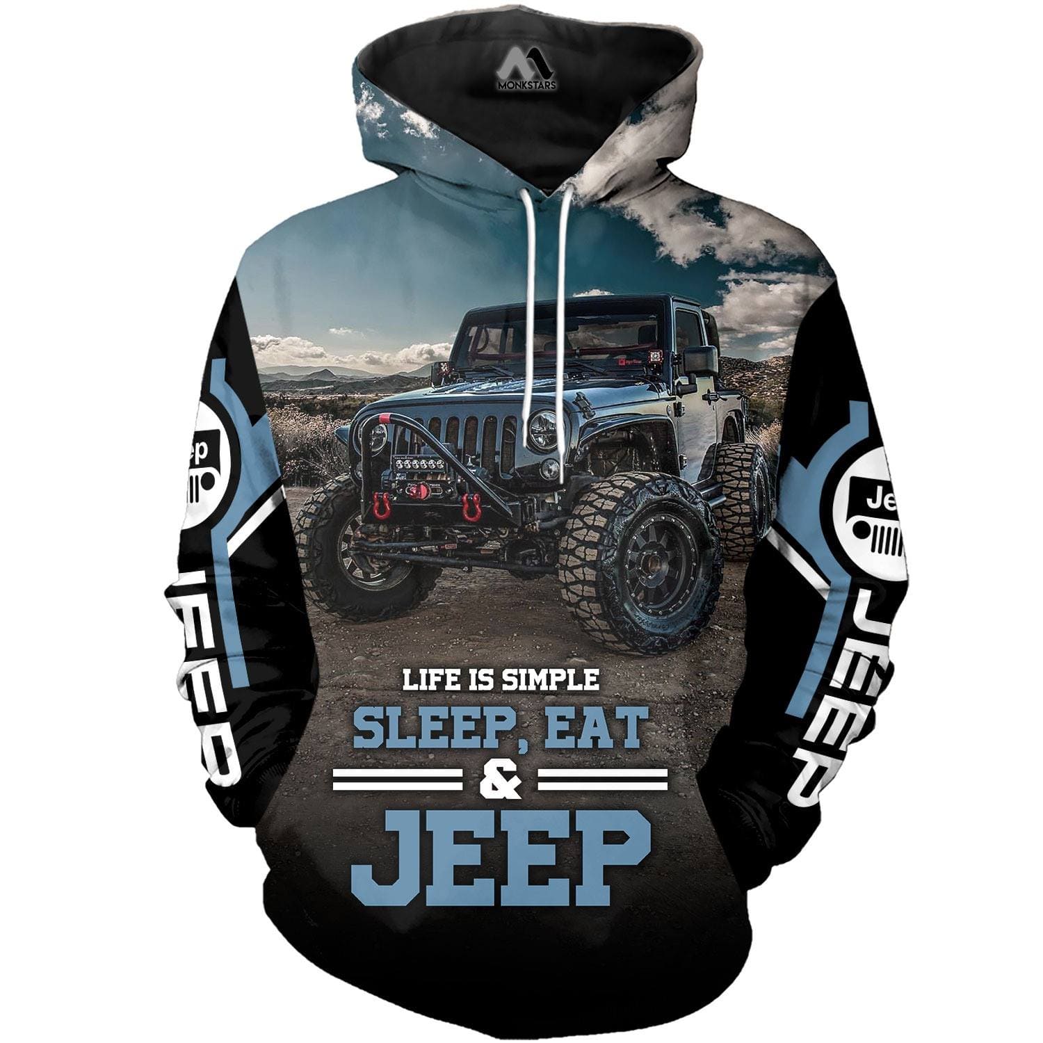 life-is-simple-eat-and-jeep-black-blue-hoodie-3d