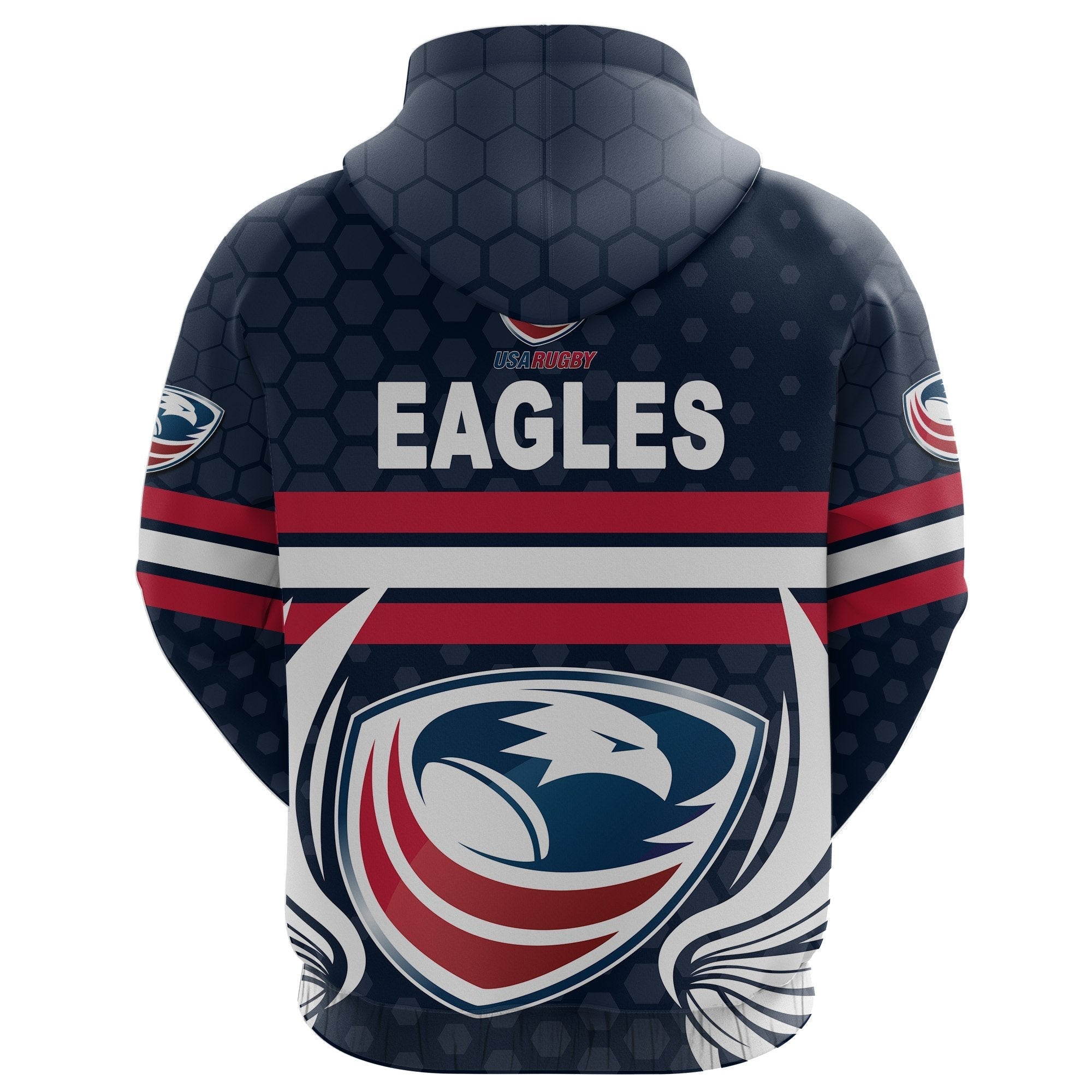 custom-personalised-usa-rugby-zip-hoodie-eagles-simple-style-full-navy