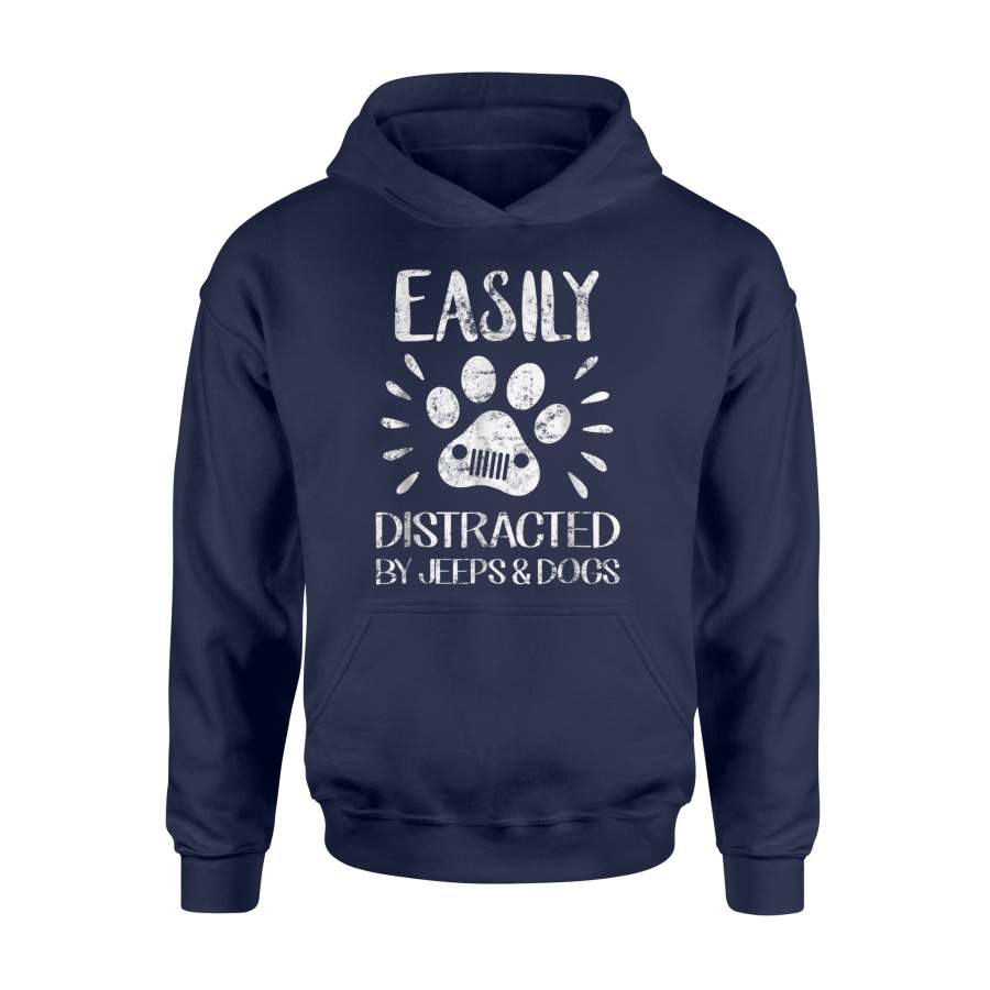 easily-distracted-by-jeeps-and-dogs-dog-lover-gift-hoodie