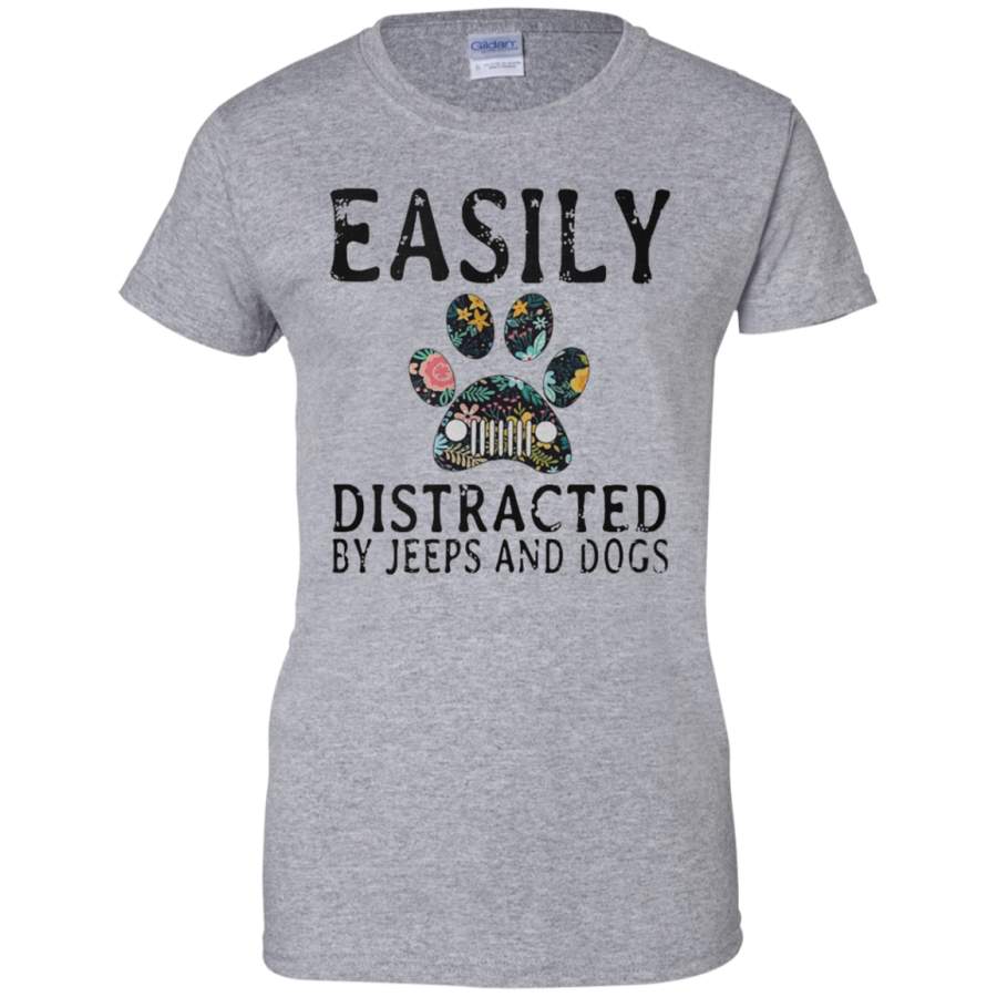 agr-easily-distracted-by-jeeps-and-dogs-shirt