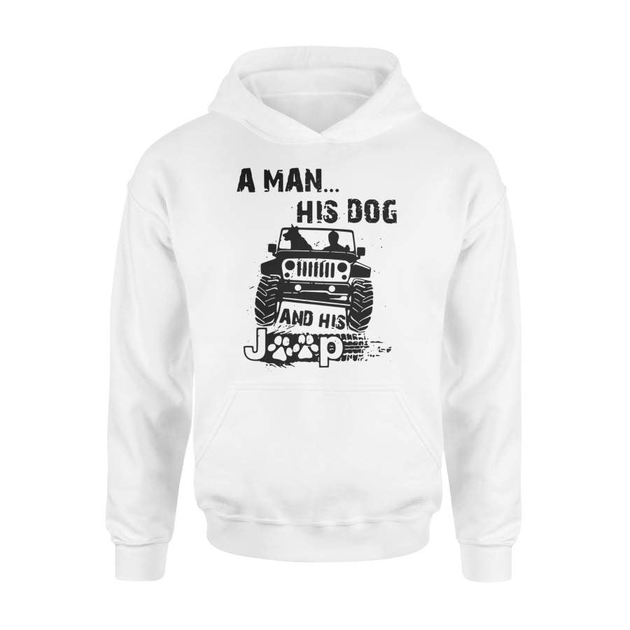 a-man-his-dog-and-his-jeep-standard-hoodie-awesome-jeep-mens-shirt