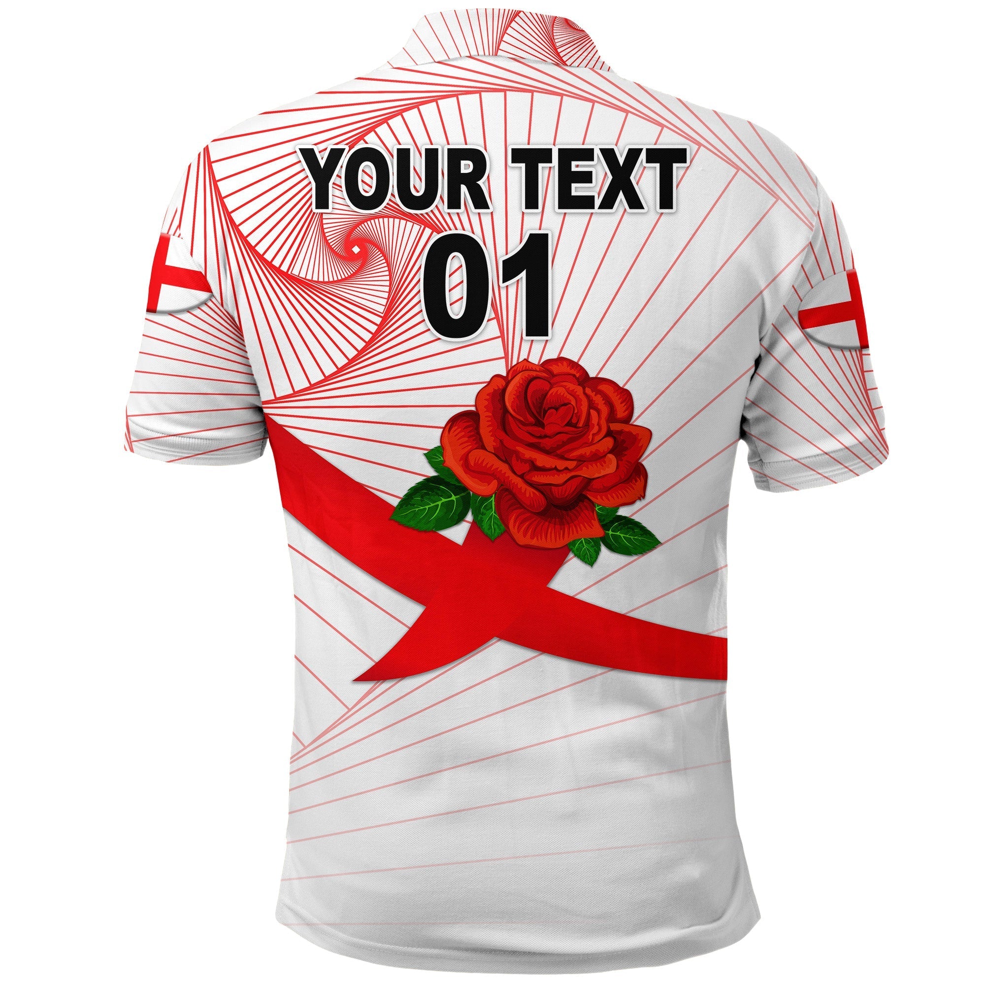 custom-personalised-england-rugby-polo-shirt-rose-simple-style-white