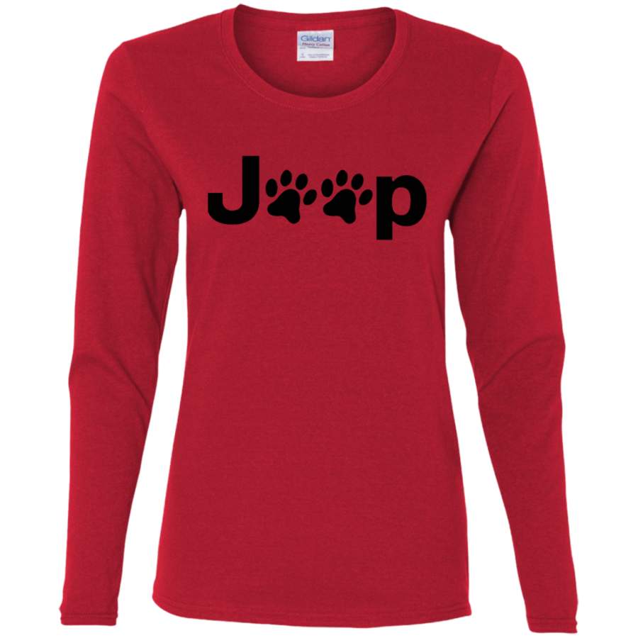 agr-jeep-paws-ladies-cotton-ls-t-shirt