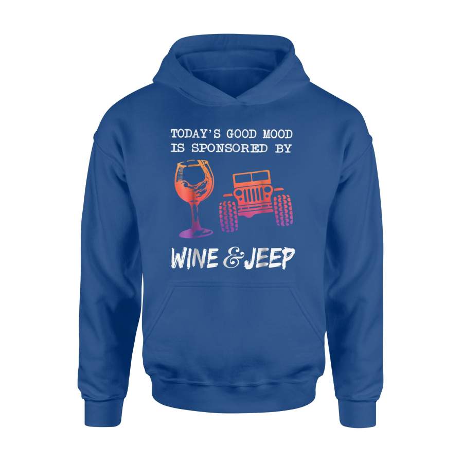 good-mood-sponsored-by-wine-jeep-funny-gift-hoodie