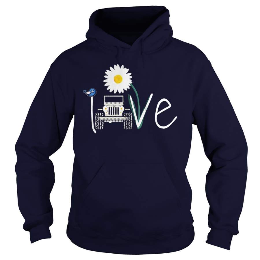 jeep-and-bird-love-daisy-flower-hoodie