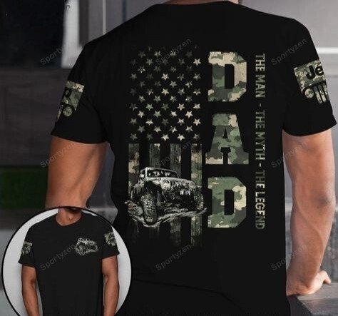 jeep-dad-the-man-the-myth-the-legend-camo-flag-unisex-aop-t-shirt