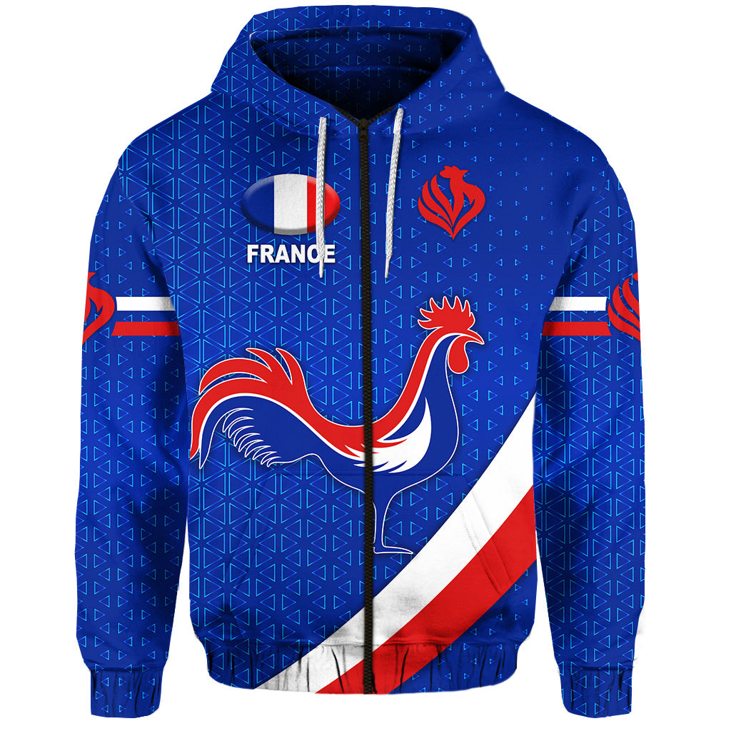 custom-personalised-france-rugby-zip-hoodie-rose-simple-style-blue-lt8