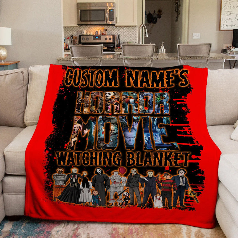 custom-personalised-halloween-premium-blanket-horror-villains-characters-no34