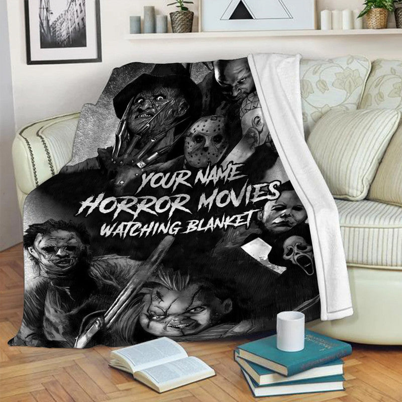 custom-personalised-halloween-premium-blanket-horror-villains-characters-no42