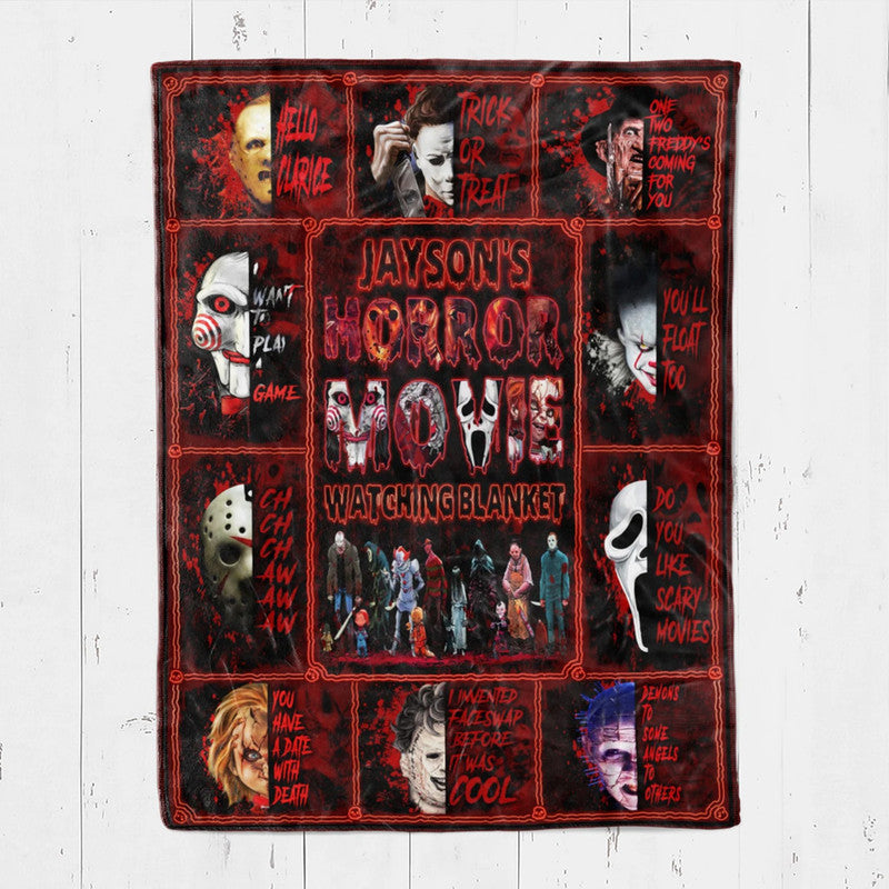 custom-personalised-halloween-premium-blanket-horror-villains-characters-no74