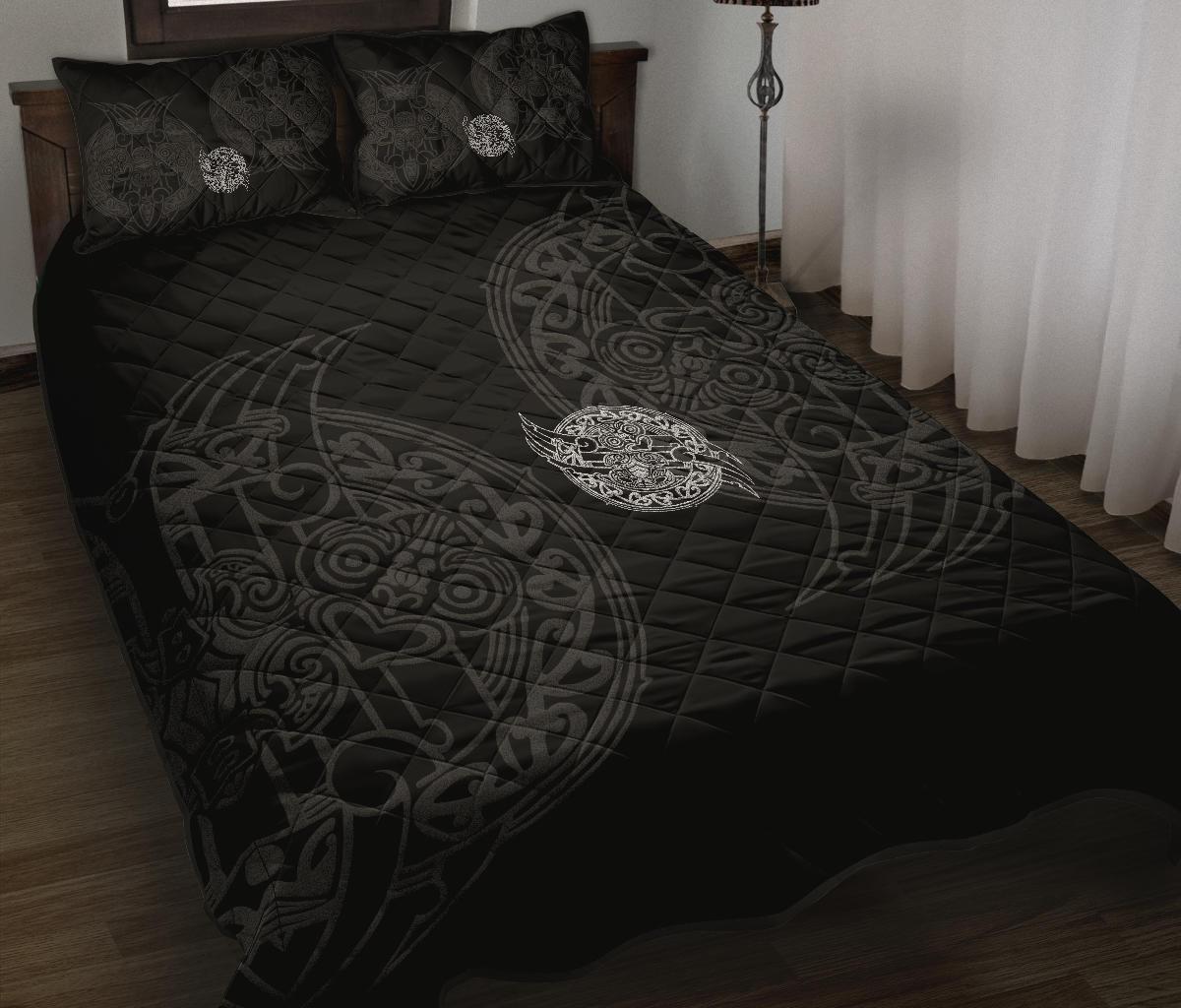 maori-tiki-quilt-bed-set