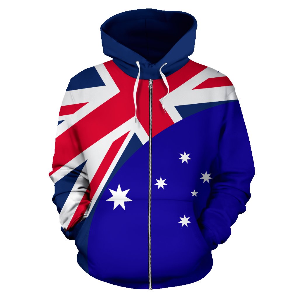 zip-up-hoodie-aus-flag-hoodie-coat-of-arms-unisex