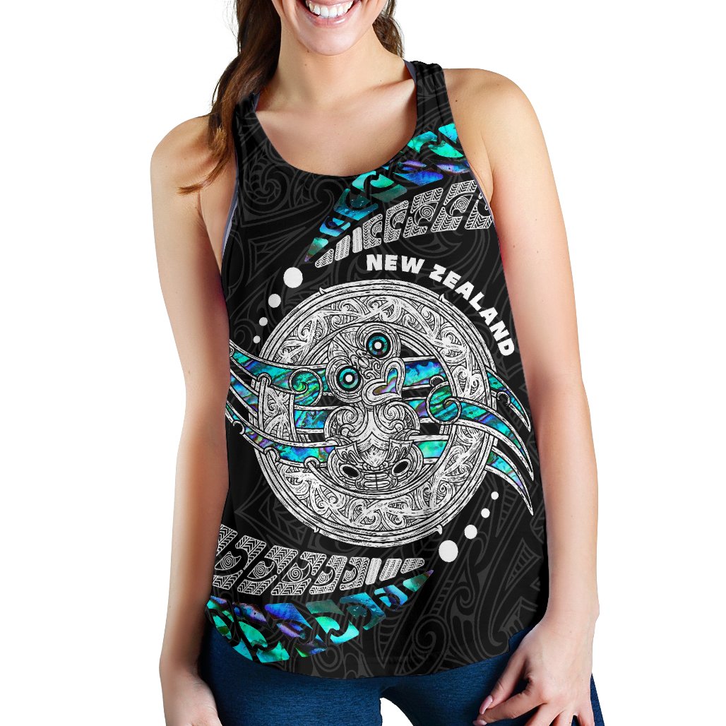 custom-personalised-maori-womens-racerback-tank-hei-tiki-sport-style-custom-text-and-number