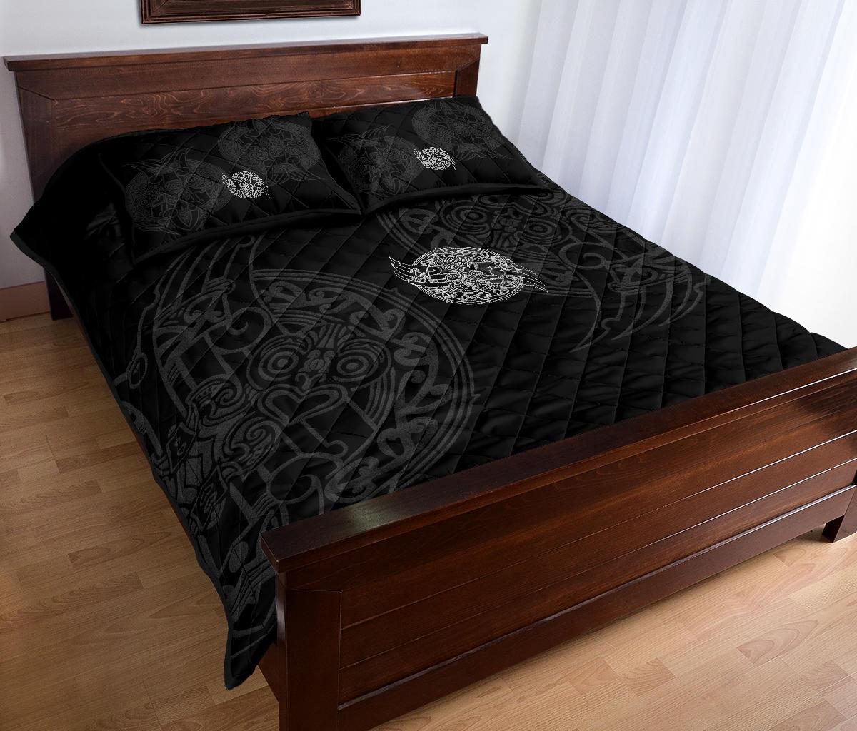 maori-tiki-quilt-bed-set