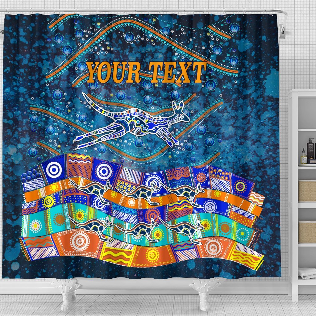 custom-shower-curtains-kangaroo-dreaming