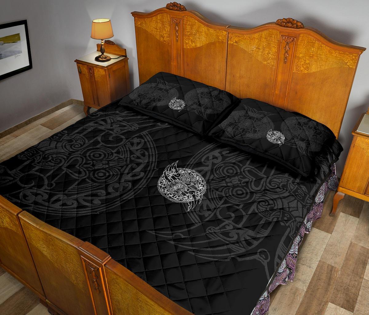 maori-tiki-quilt-bed-set