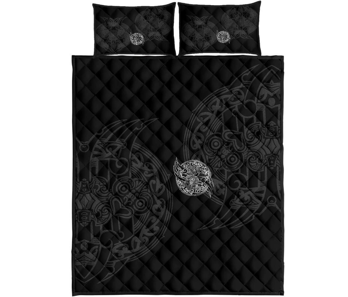 maori-tiki-quilt-bed-set