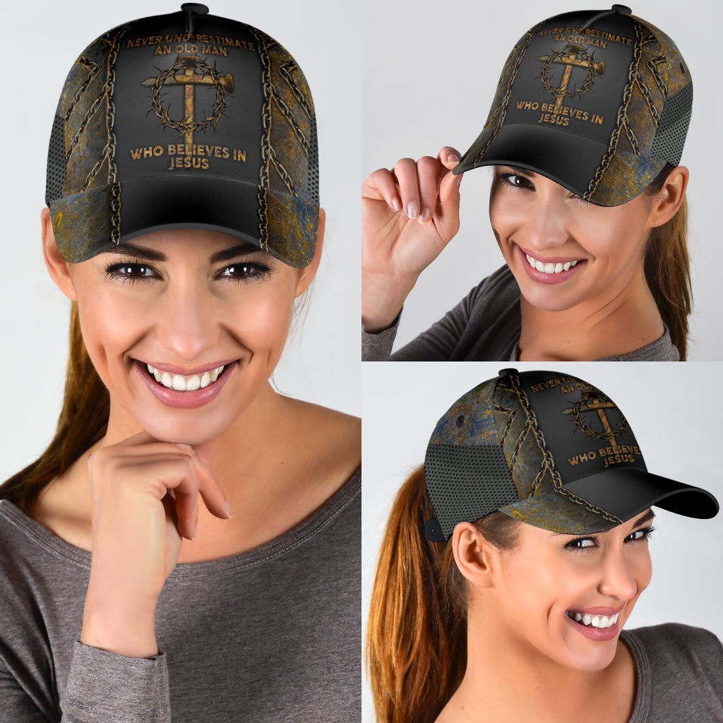 an-old-man-who-believes-in-jesus-cross-classic-cap