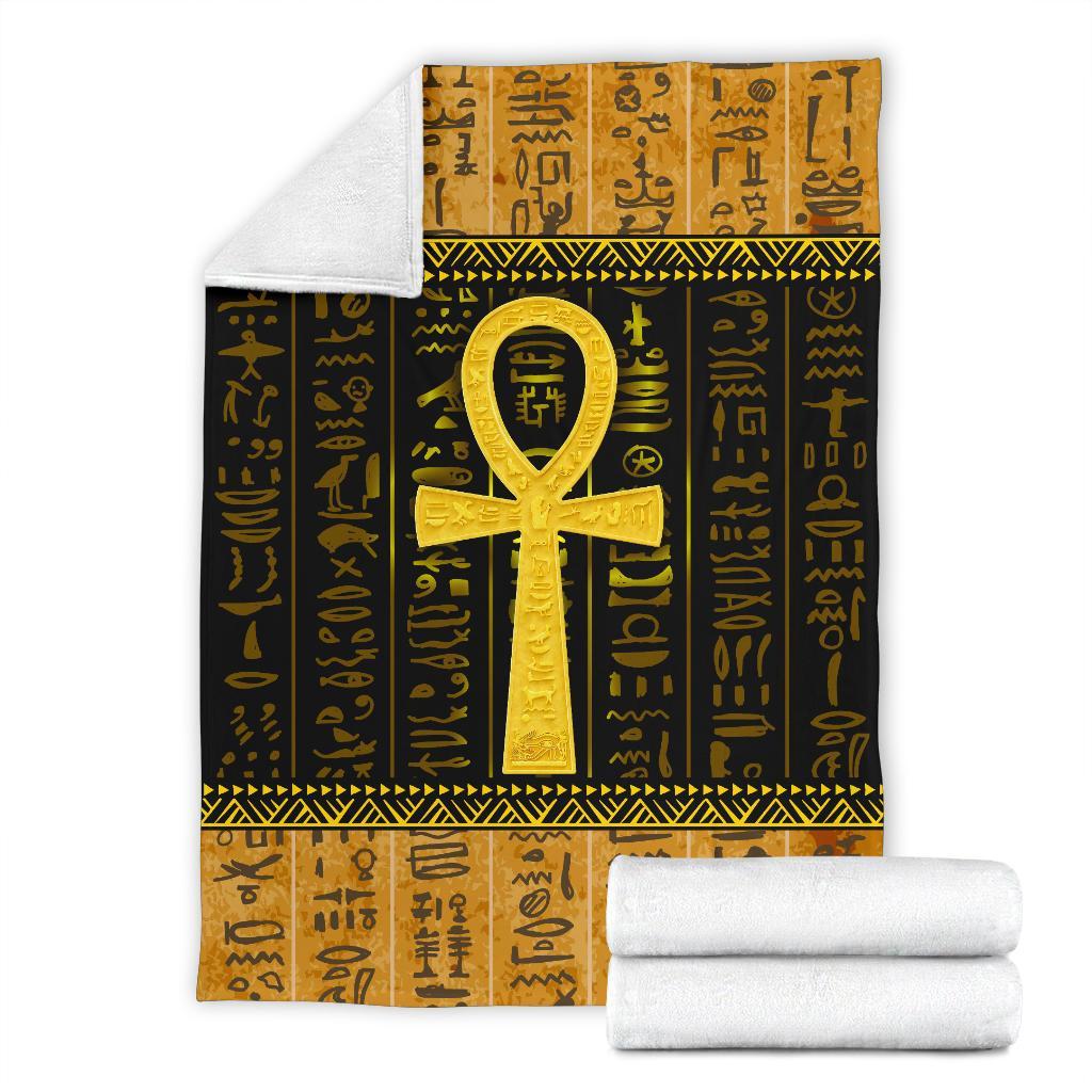 african-premium-blanket-ankh-egypt